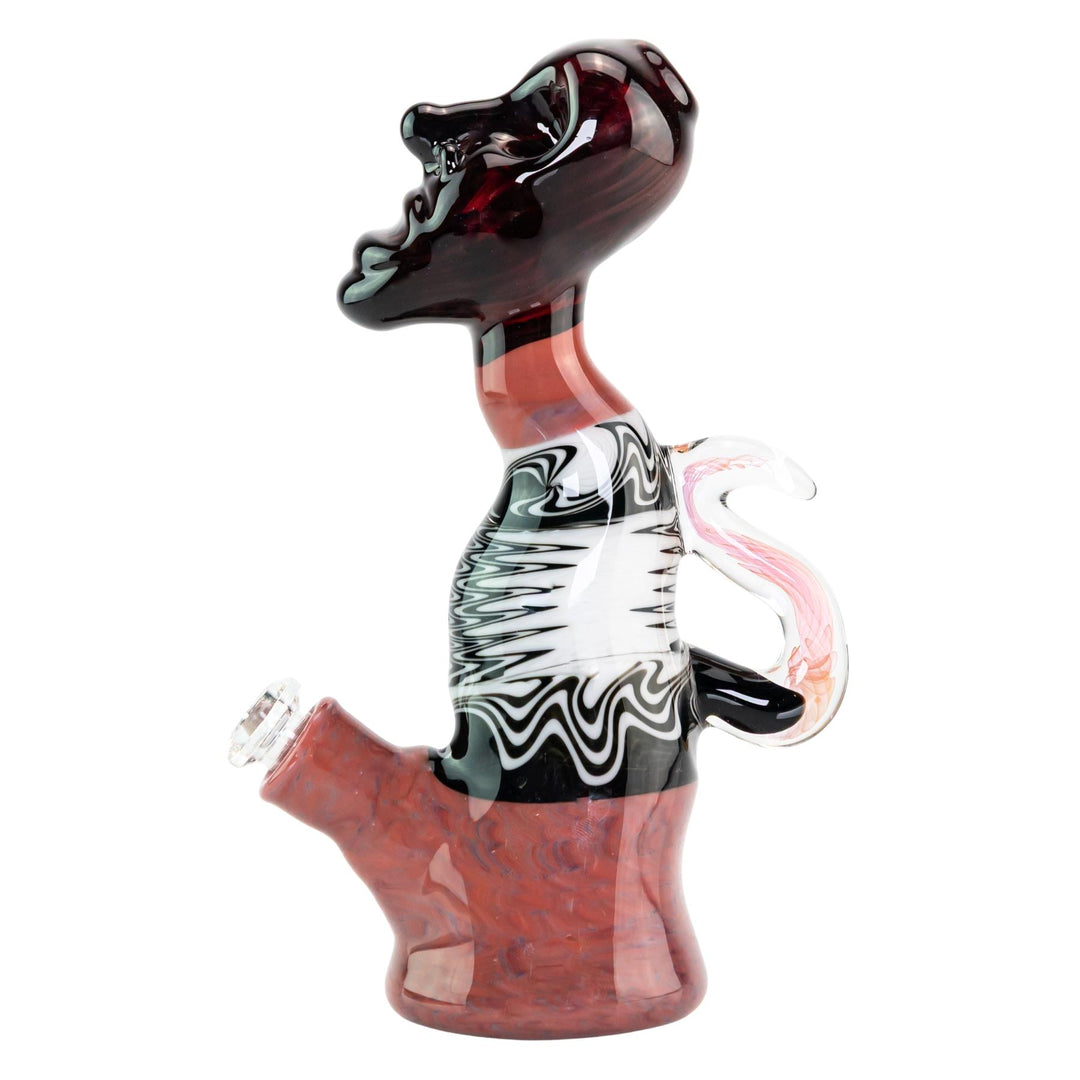 Sotochotic X Scoby Wig Wag Buddha Rig on a white background angle - Up N Smoke