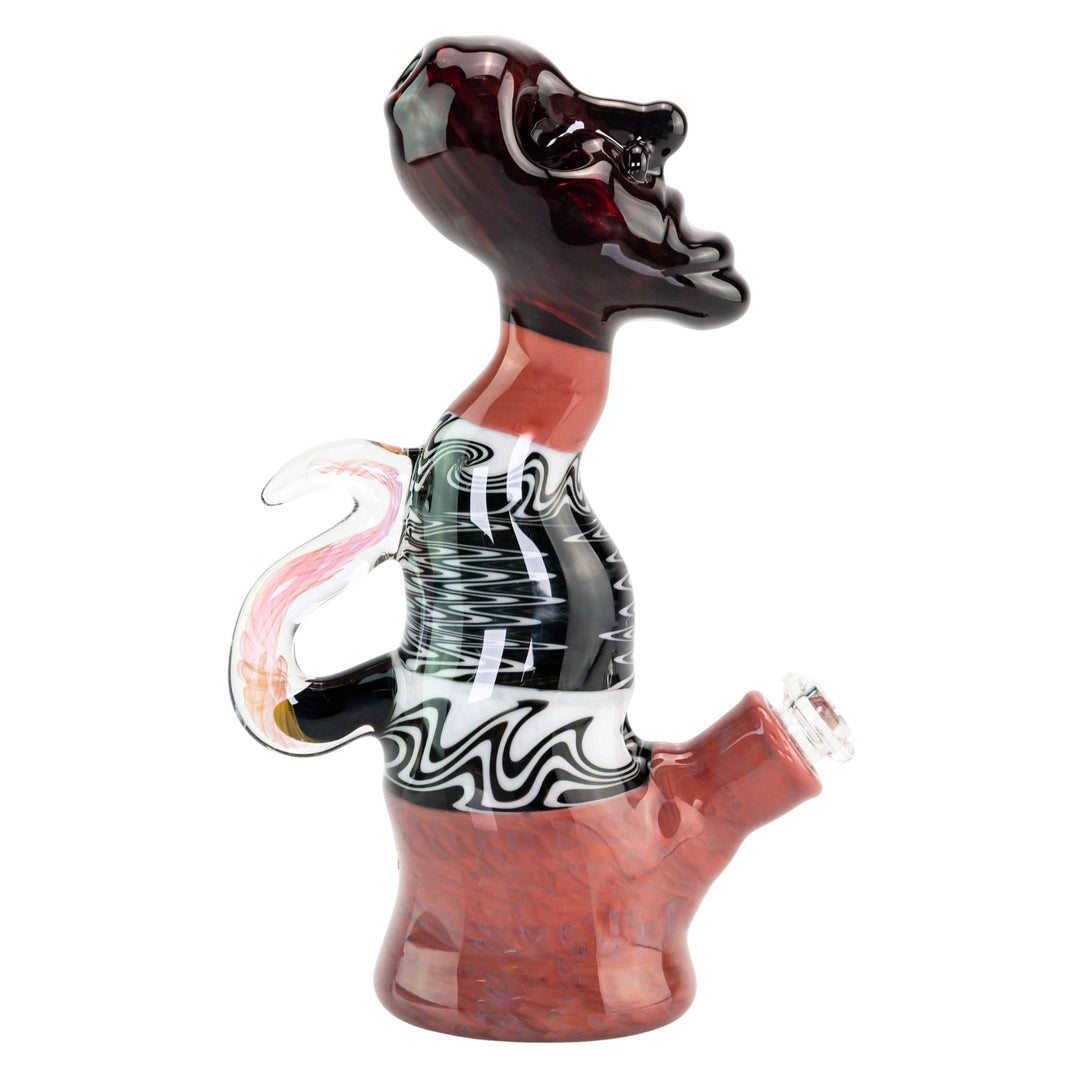 Sotochotic X Scoby Wig Wag Buddha Rig on a white background right angle - Up N Smoke