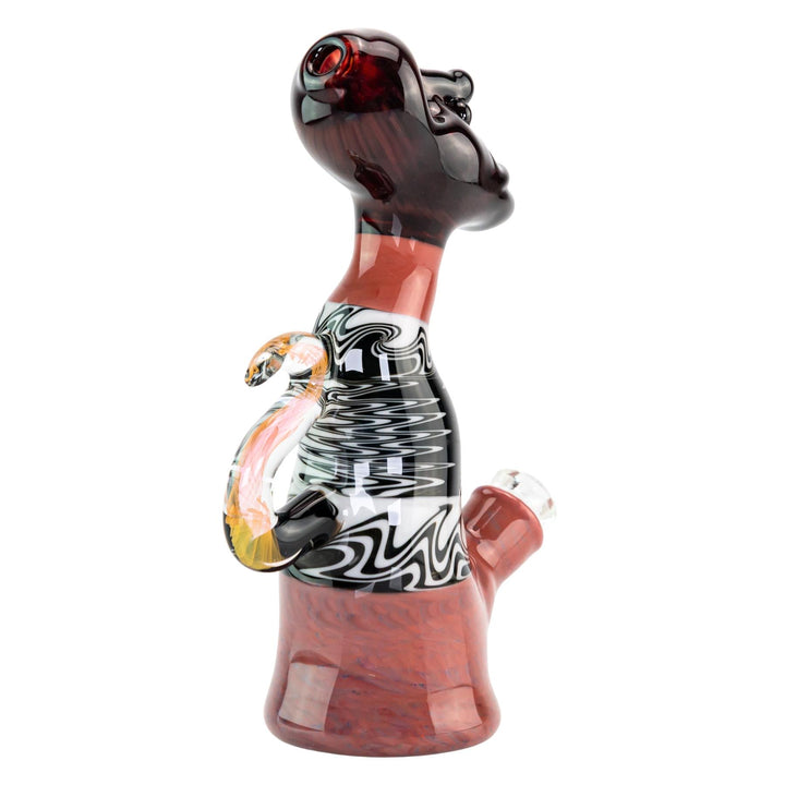 Sotochotic X Scoby Wig Wag Buddha Rig on a white background back right angle - Up N Smoke
