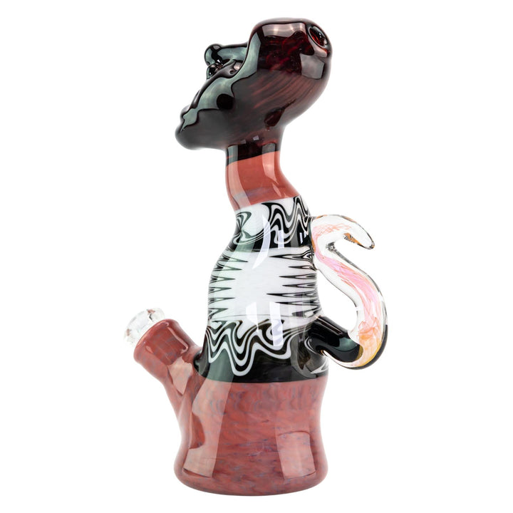 Sotochotic X Scoby Wig Wag Buddha Rig on a white background back left angle - Up N Smoke