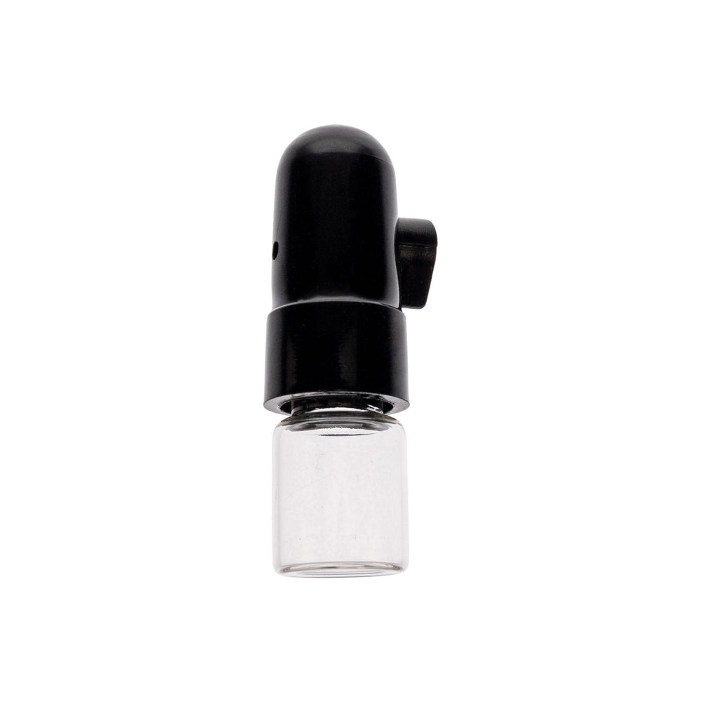 "Black Spice Travel Dispenser on a white background," - Up N Smoke.