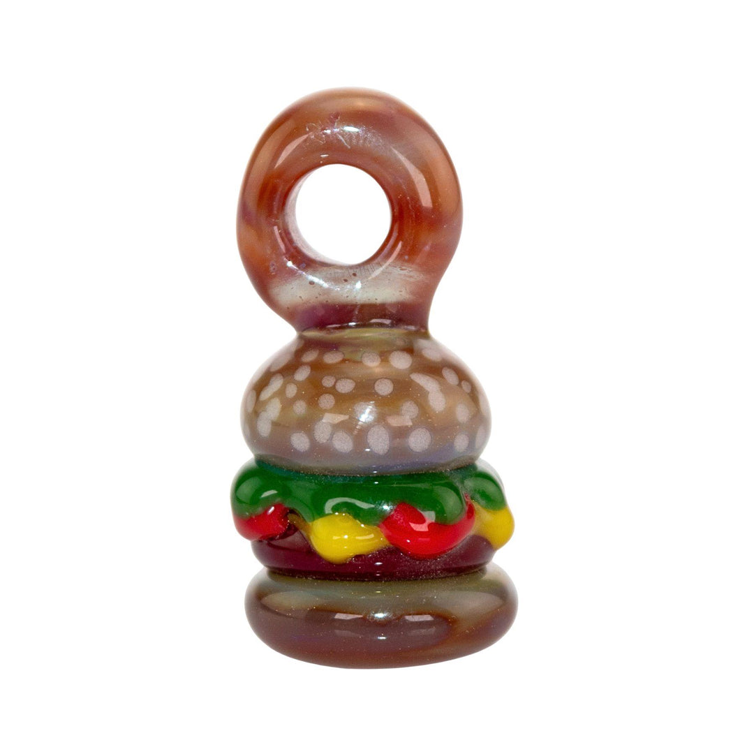 "Decorative glass Sputnik Hamburger Pendant on a white background," - Up N Smoke.