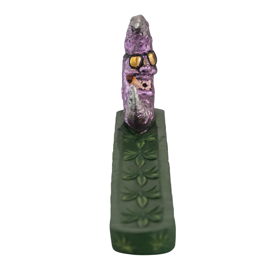 Stoner Moon Incense Burner front facing on a white background - Down To Earth
