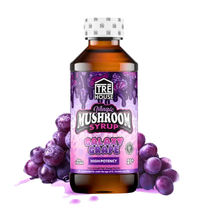 TRE House Galaxy Grape Flavor Magic Mushroom Psychedelic Syrup - Up N Smoke