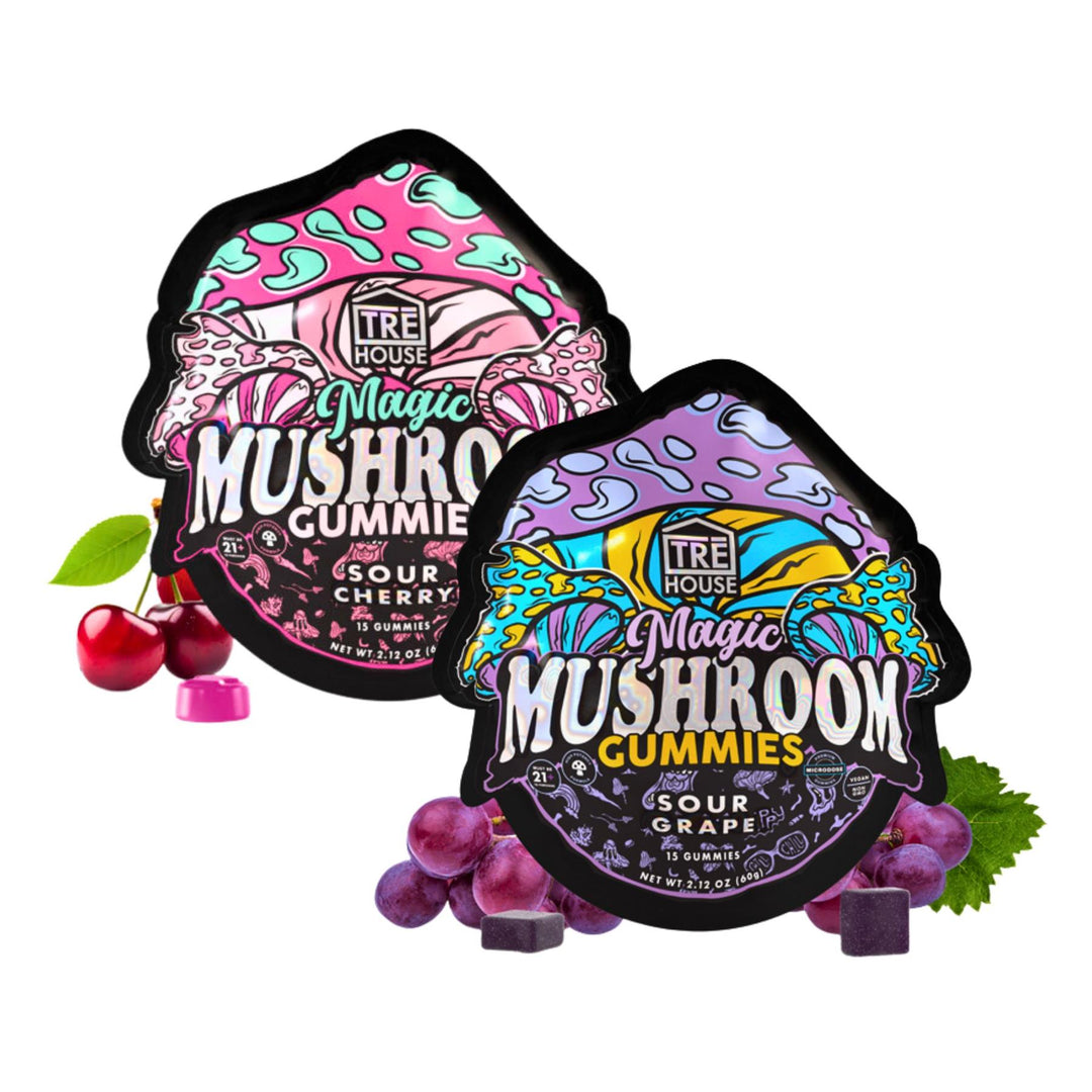 TRE House Flavored Magic Mushroom Gummies 15ct - Up N Smoke