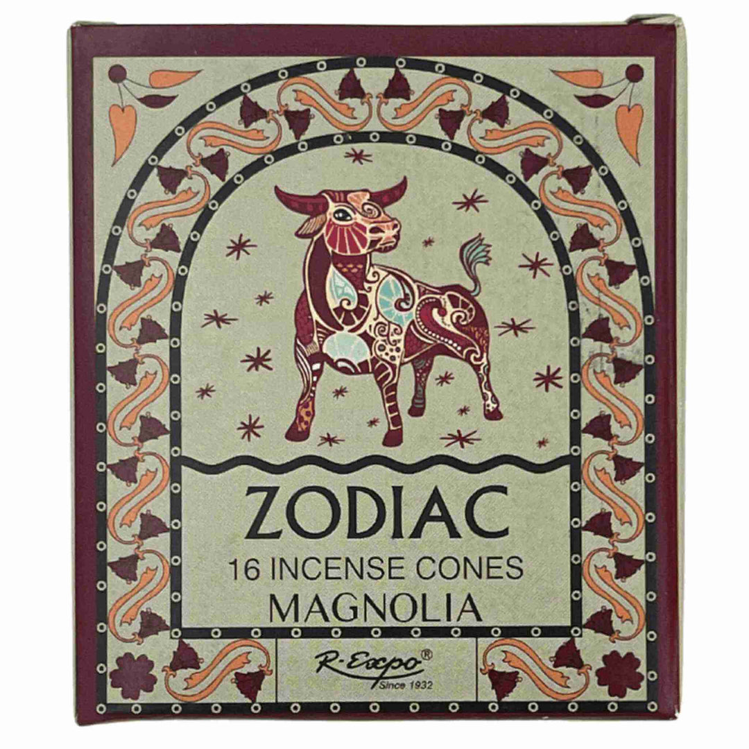 Taurus Magnolia Zodiac Incense Cones - Up N Smoke
