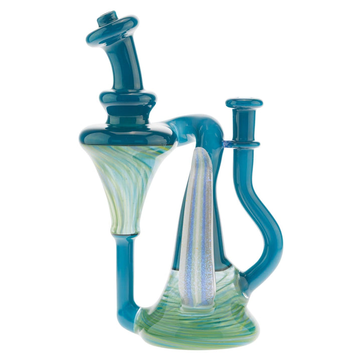 Terry Sharp Recycler left side on a white background - Up N Smoke