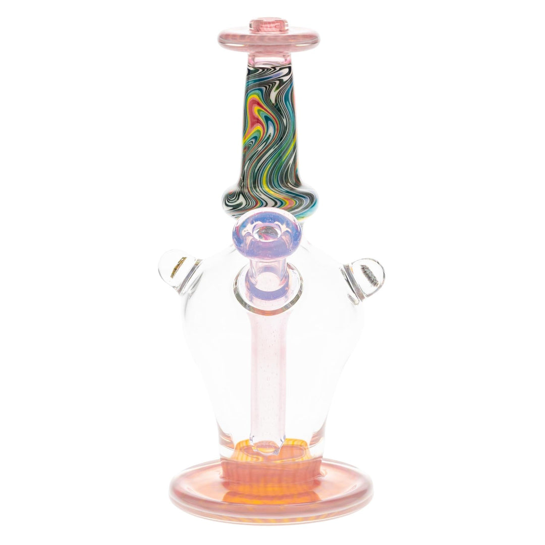 Terry Sharp Reticella Rig on a white background front angle - Up N Smoke