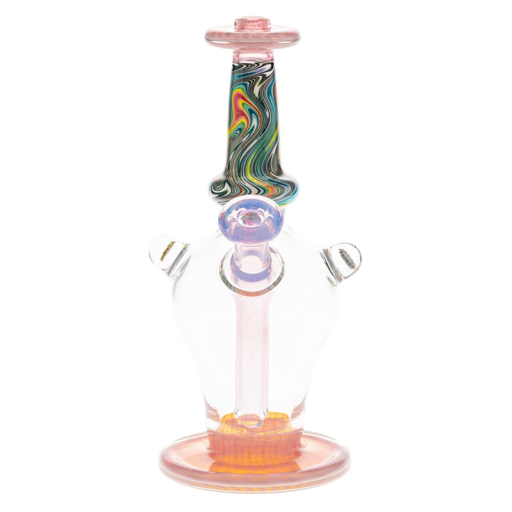 Terry Sharp Reticella Rig on a white background front angle - Up N Smoke