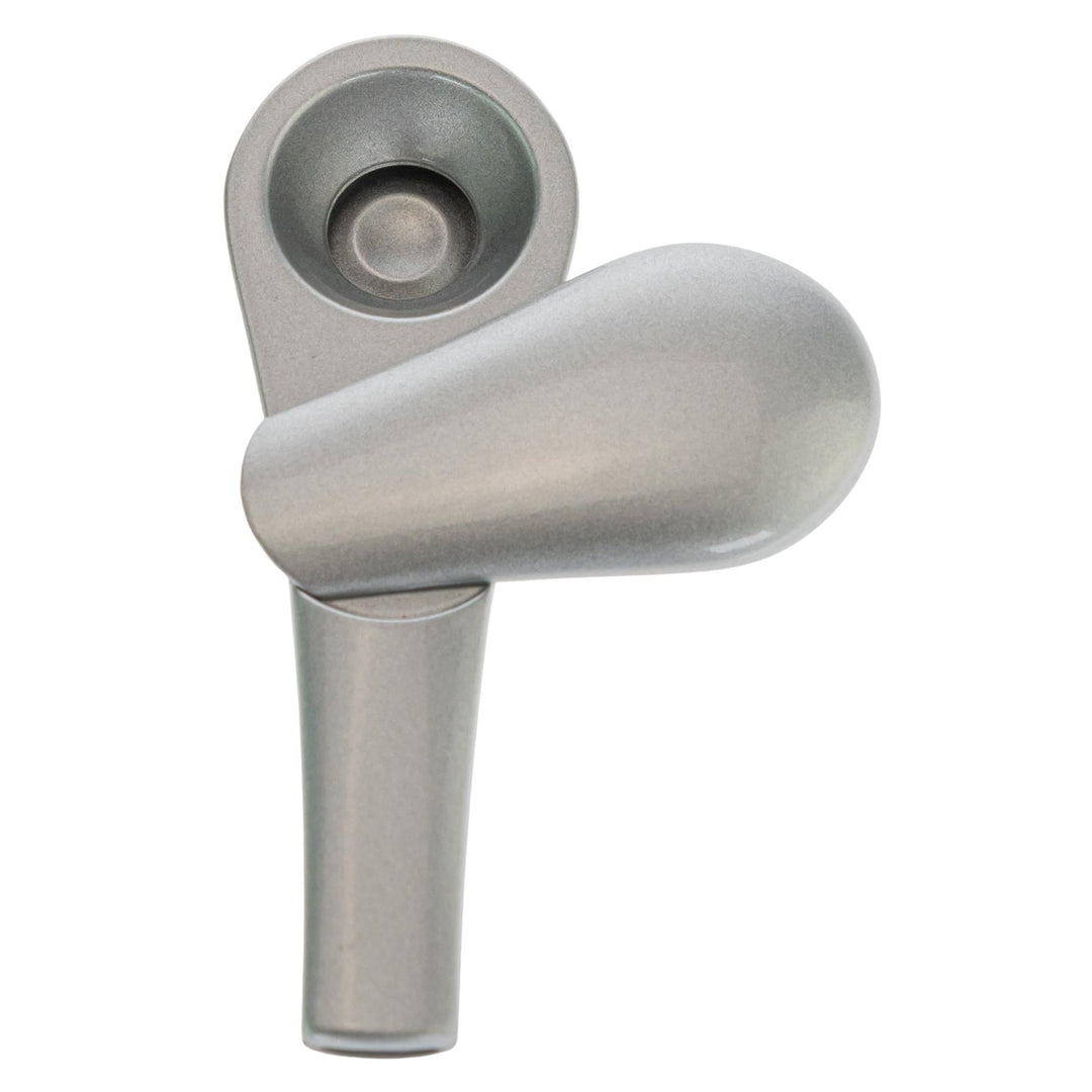 The Journey Pipe J3 top-down angle on a white background - Up N Smoke