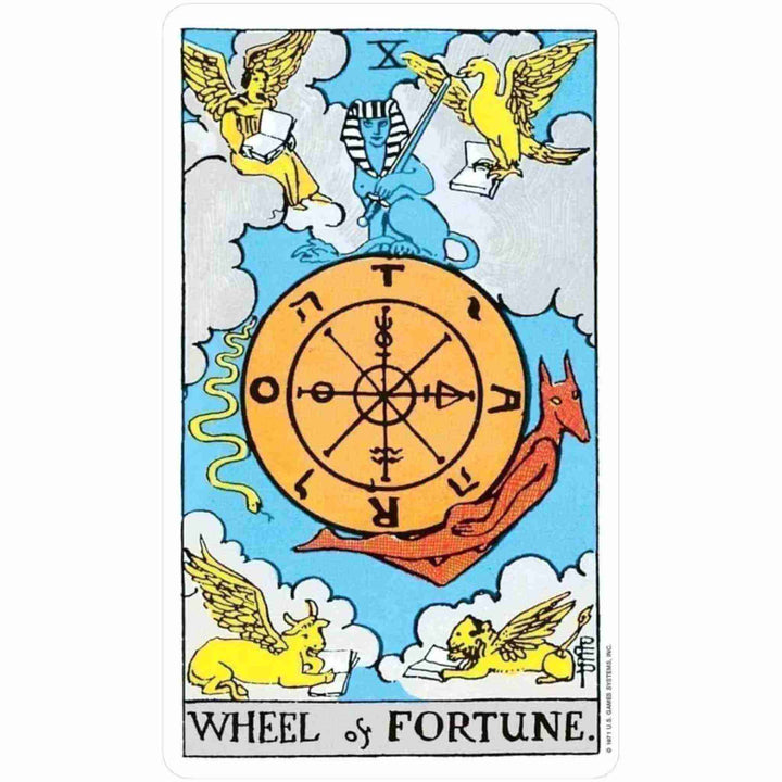 The Rider Tarot Deck  Fortune Card - Up N Smoke