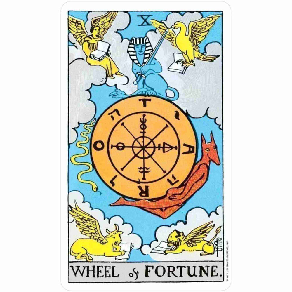 The Rider Tarot Deck  Fortune Card - Up N Smoke