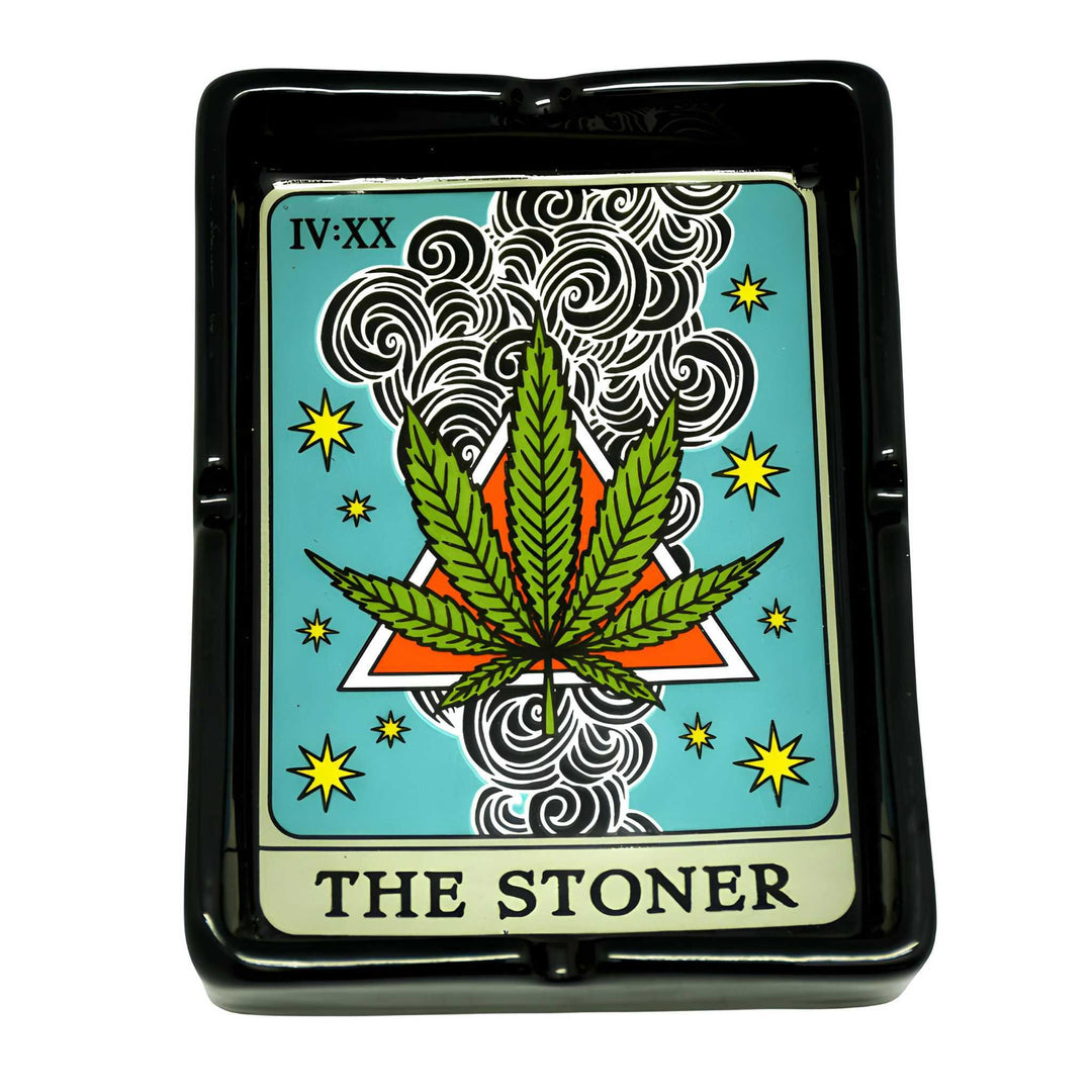 The Stoner Tarot Card Ashtray - Up N Smoke