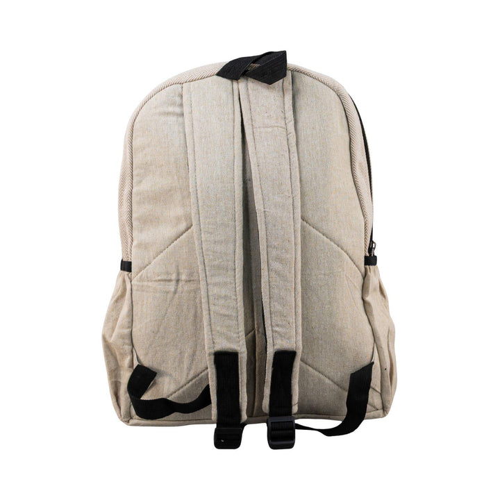 ThreadHeads Leaf with Colorful Stripes Backpack back- Up N Smoke 
