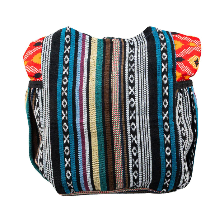 ThreadHeads Aztec Patchwork Shoulder Bag back - Up N Smoke 