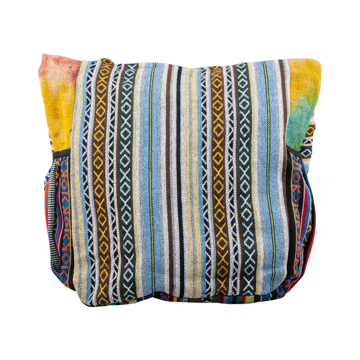 ThreadHeads Capybara Patchwork Shoulder Bag back - Up N Smoke 