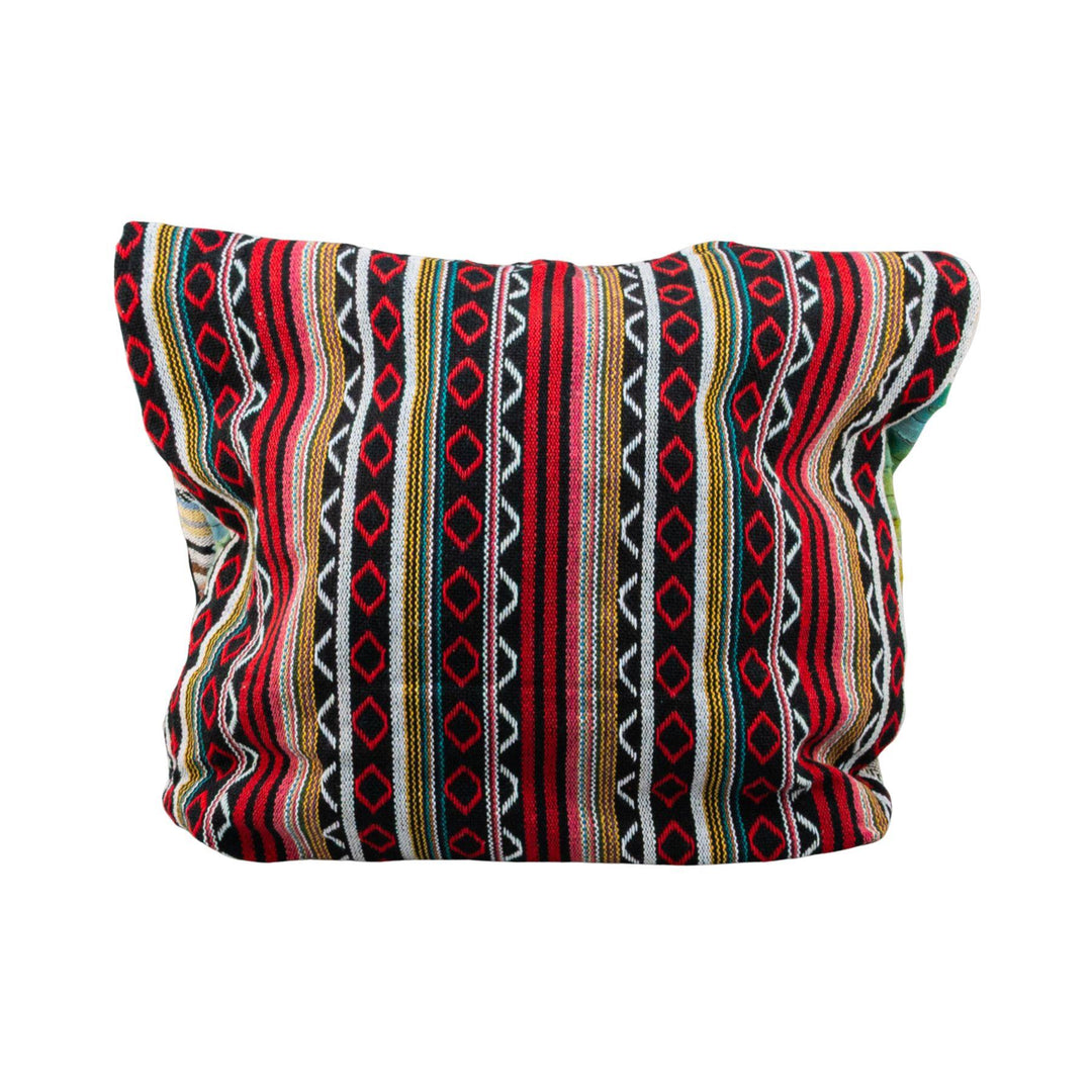 ThreadHeads Mushroom Razer-Cut Patchwork Sling Bag back - Up N Smoke