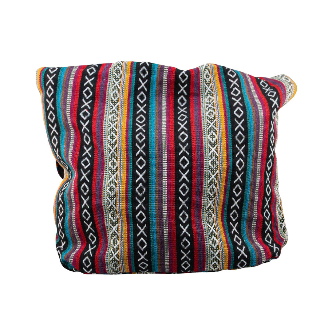 ThreadHeads Southwest Style Mushroom Patchwork Sling Bag back - Up N Smoke