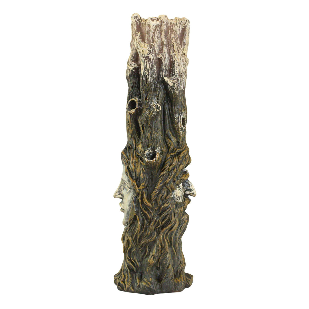 Tree of Wisdom Incense Burner side facing on a white background - Up N Smoke