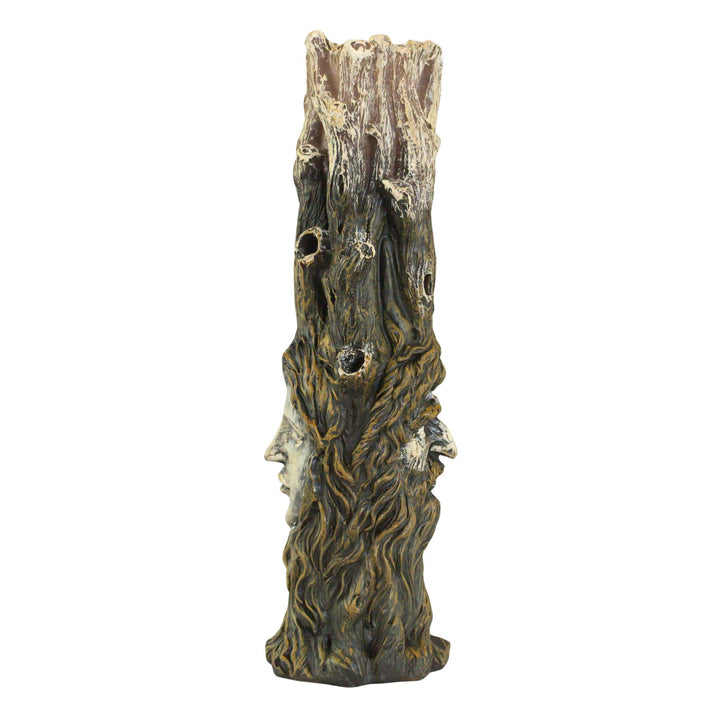 Tree of Wisdom Incense Burner side facing on a white background - Up N Smoke