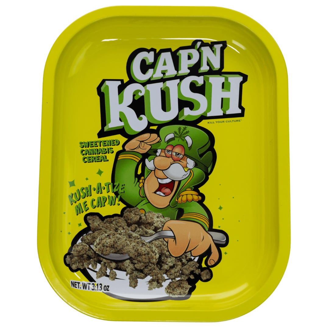 Kill Your Culture Capn Kush Rolling Tray - Up N Smoke