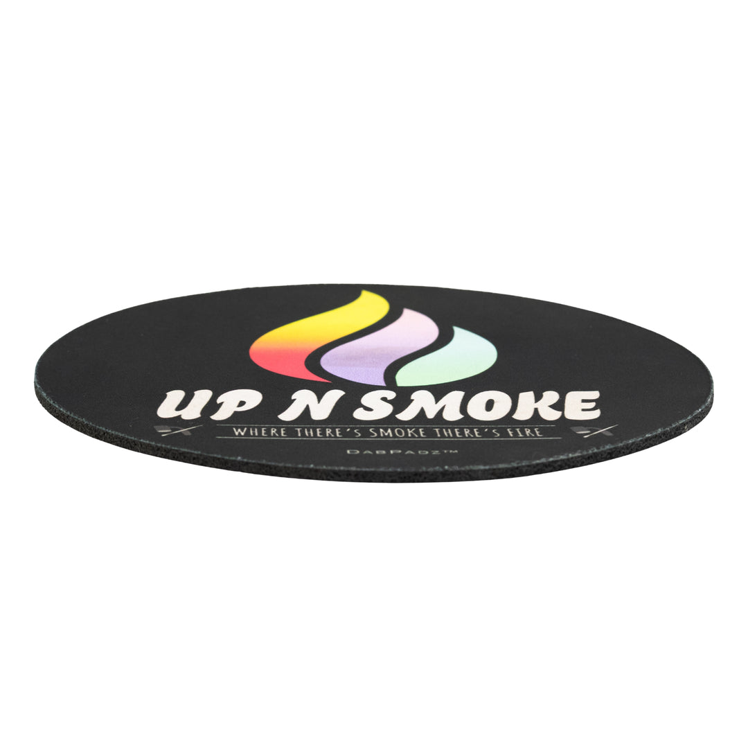 Up N Smoke Dabpad Limited Edition top down angled on a white background - Up N Smoke