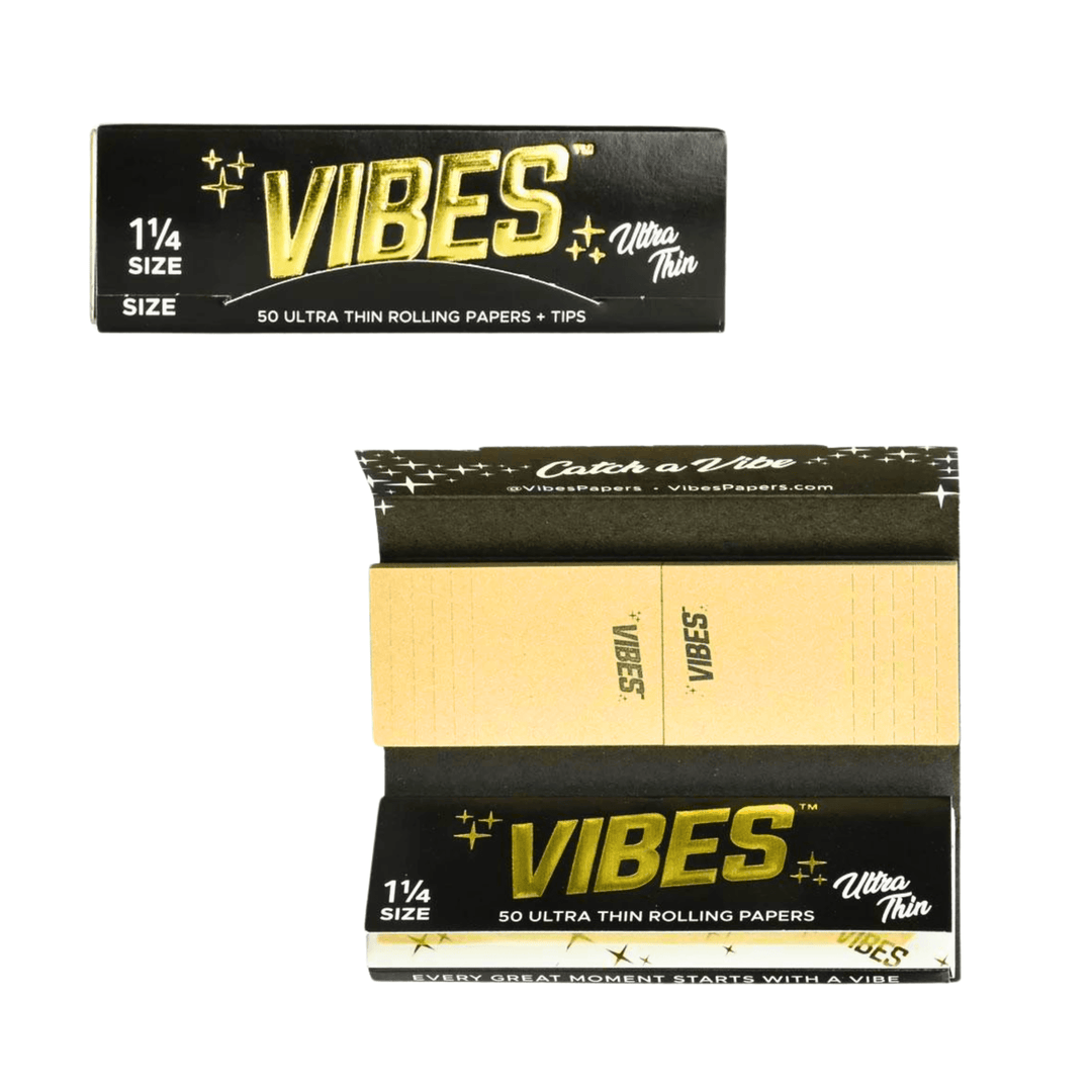 Vibes 1 1/4 Sized Papers with Tips - Up N Smoke