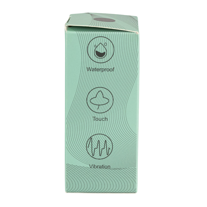 Vibrating Anal Plug side facing packaging on white background - Up N Smoke
