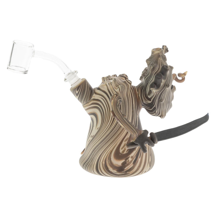 Wazoo Forest Protector Rig Set on a white background side angle - Up N Smoke