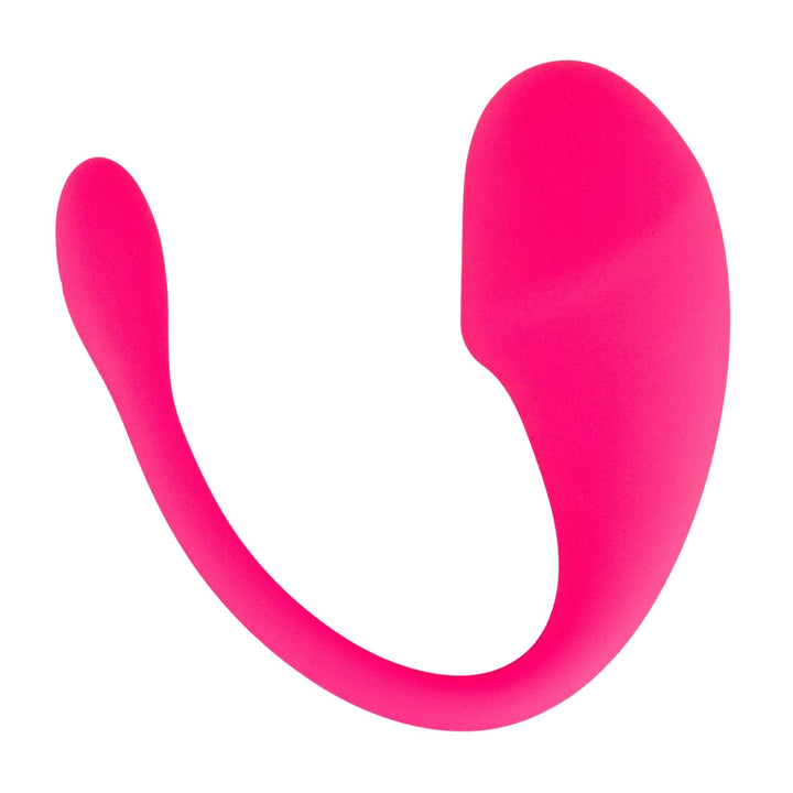 Egg Vibrator Pink Upside on a white background - Up N Smoke