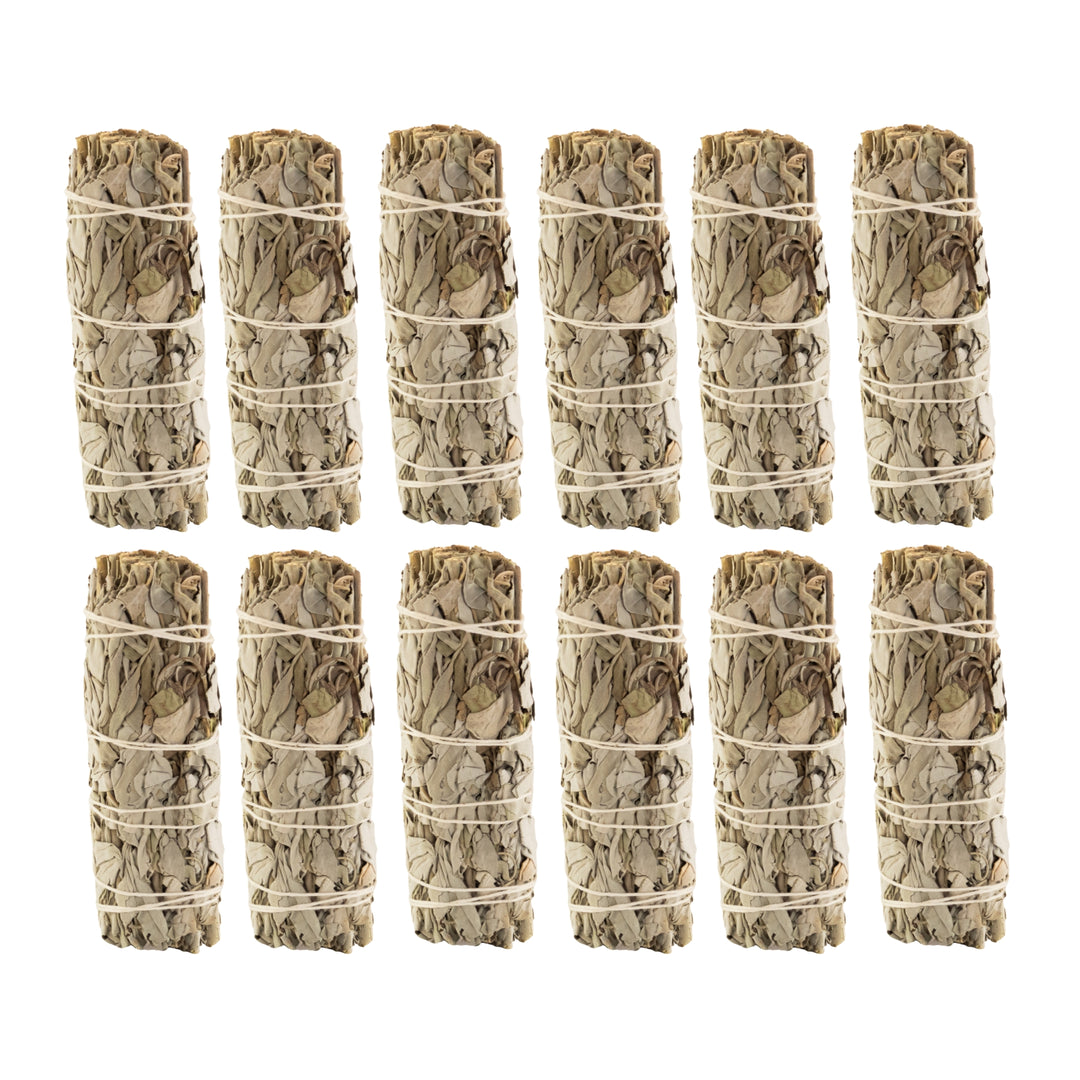 California White Sage Wand 12ct displayed on a white background - Up N Smoke