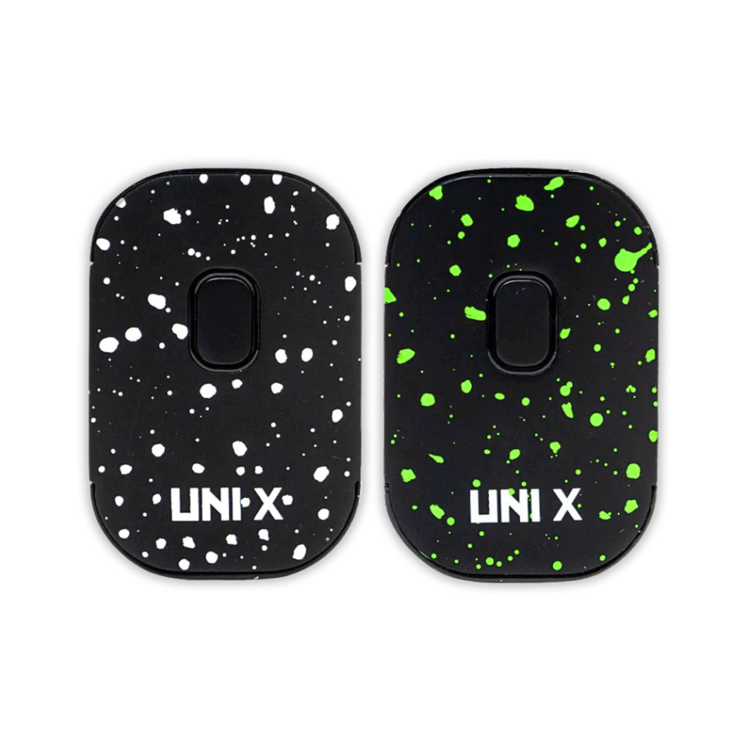 Yucan Wulf Uni X studio shot including Black with White and Black with Green - Up N Smoke 