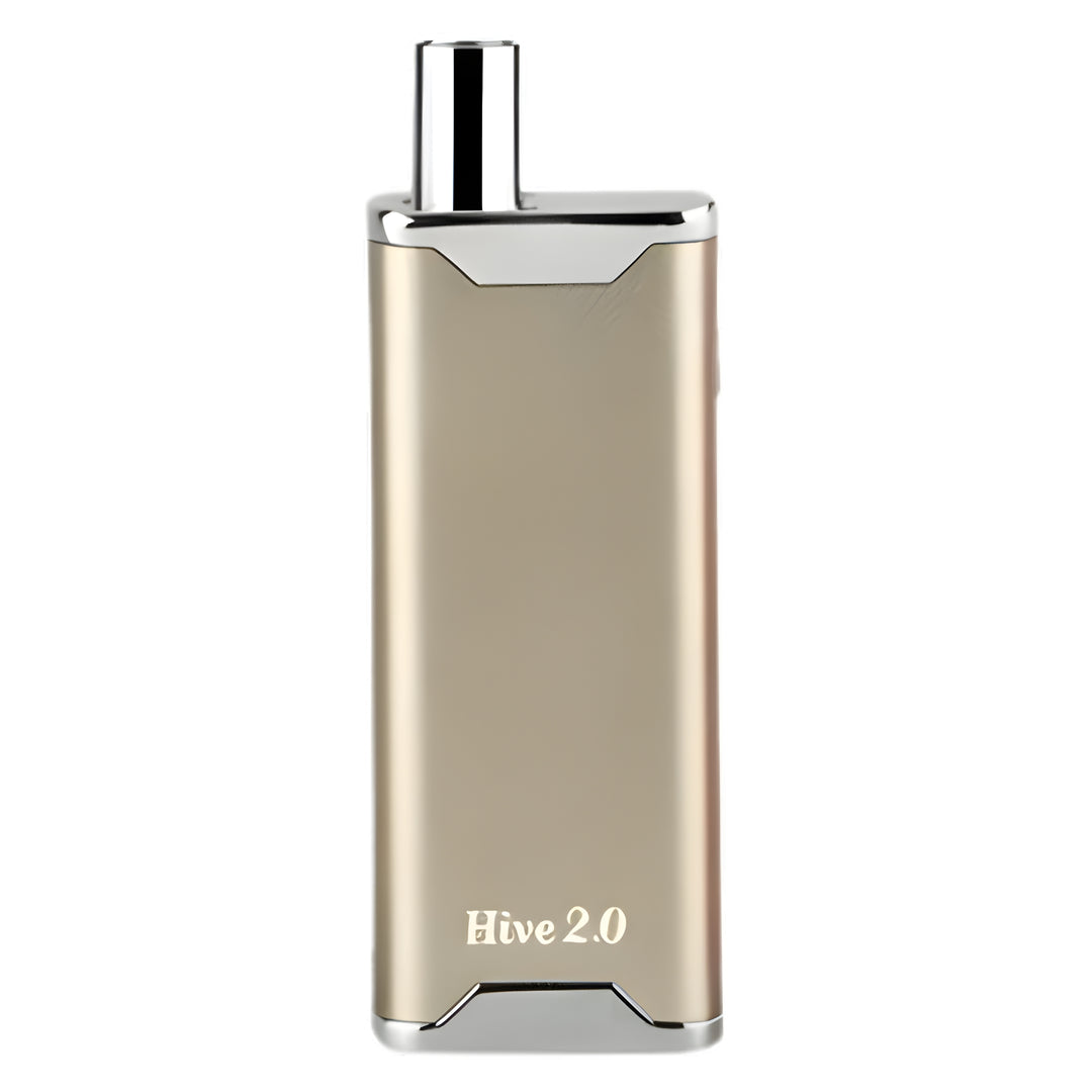 Yocan Hive 2.0 Vaporizer Gold color on a white background - Up N Smoke