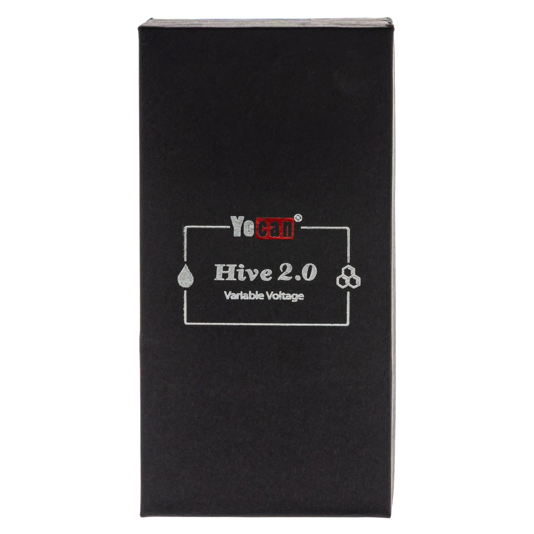 Yocan Hive 2.0 Vaporizer Silver box on a white background - Up N Smoke