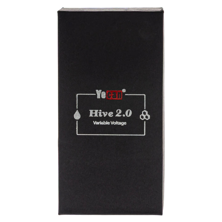 Yocan Hive 2.0 Vaporizer Silver box on a white background - Up N Smoke