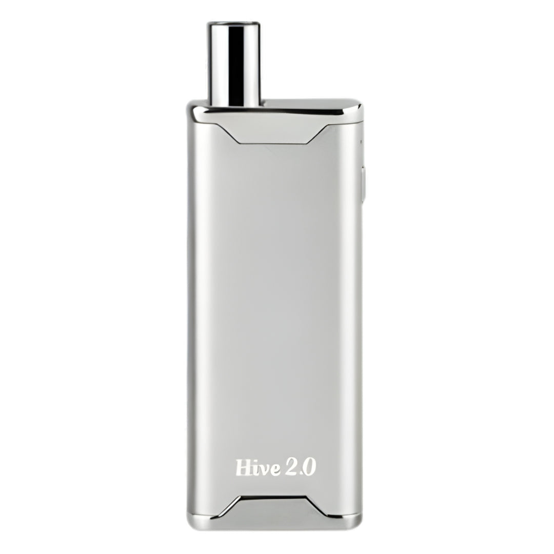 Yocan Hive 2.0 Vaporizer Silver color on a white background - Up N Smoke