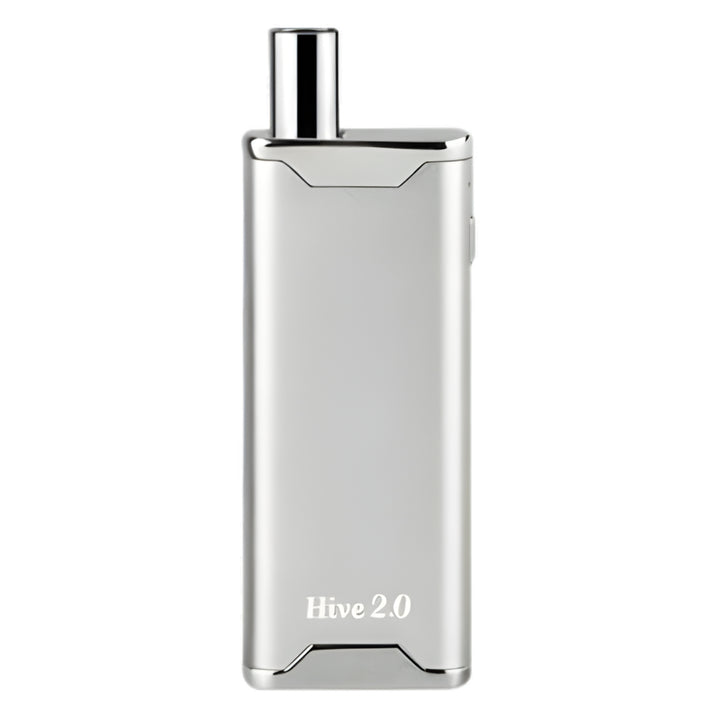 Yocan Hive 2.0 Vaporizer Silver color on a white background - Up N Smoke