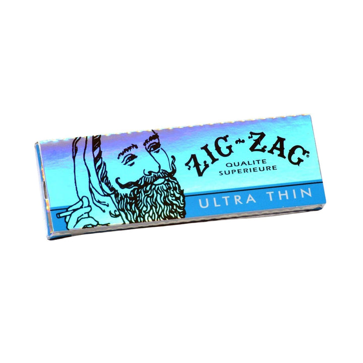 "Booklet of Ultra Thin Zig Zag 1 1/4 Rolling Papers. These papers are designed for a light and delicate smoking experience." - Up N Smoke.