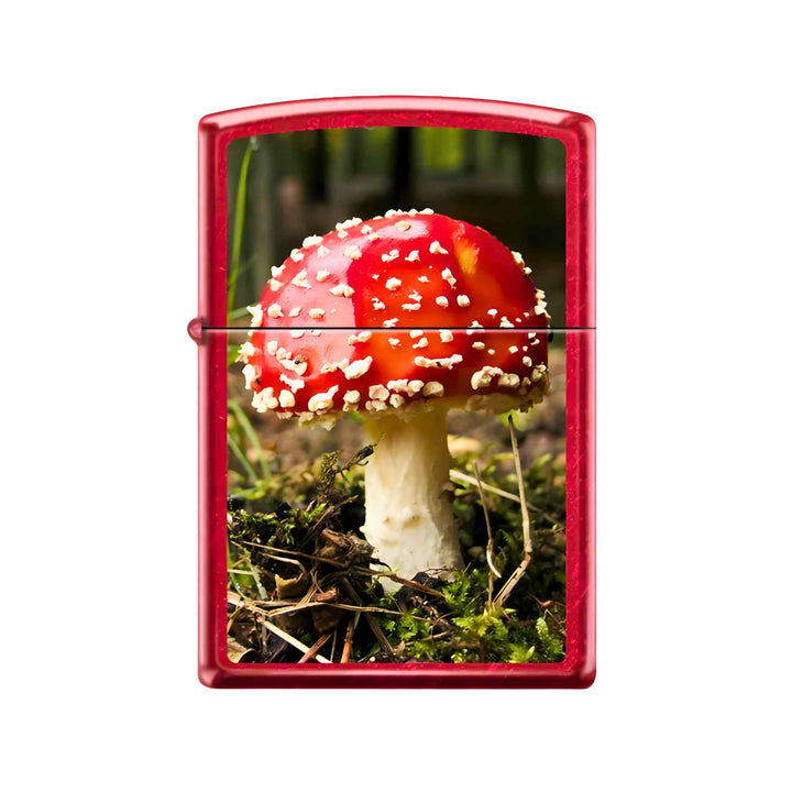 Zippo Red Shroom Lighter - Up N Smoke