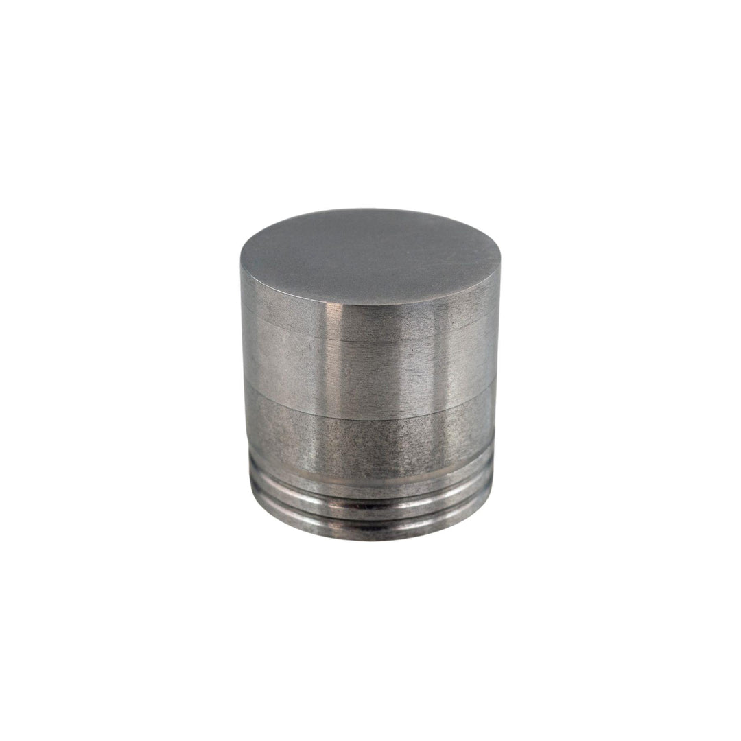 "A one-inch aluminum herb grinder that has four compartments," - Up N Smoke.