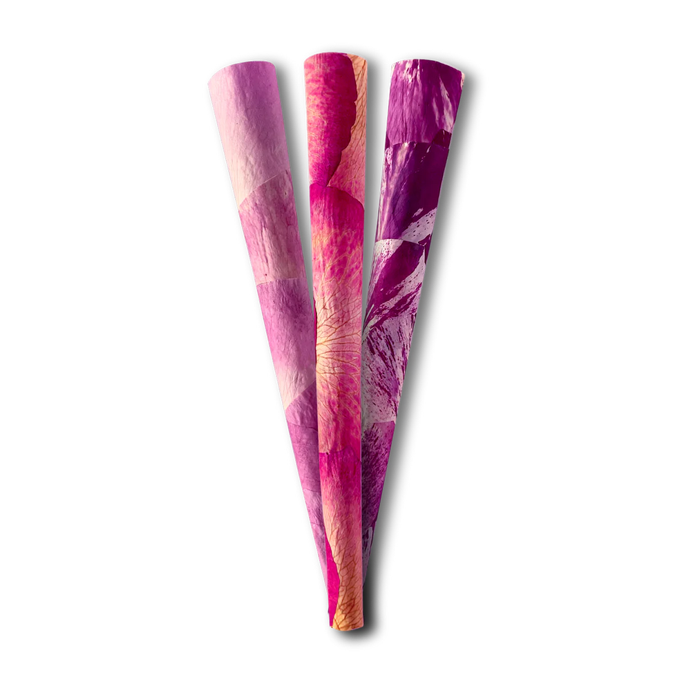 Zig Zag Rose Cones - Up N Smoke