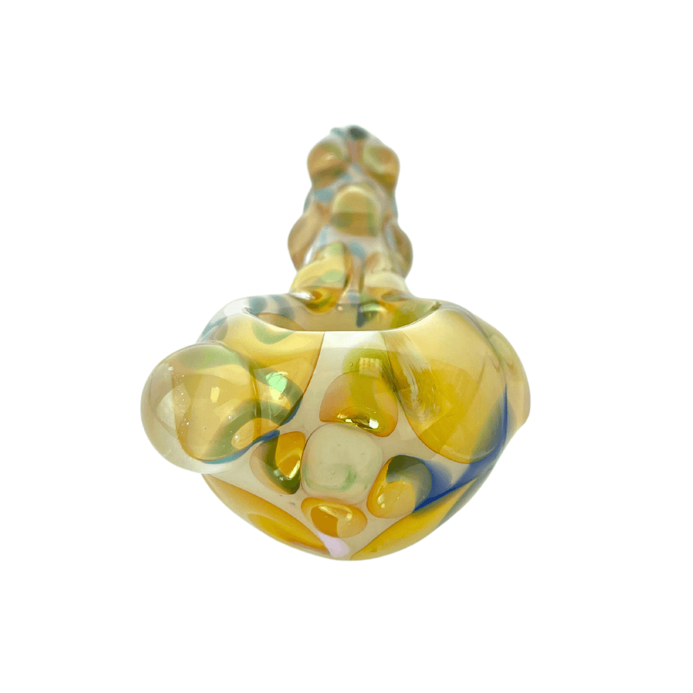 JF Gold Fumed Dot Pipe - Up N Smoke