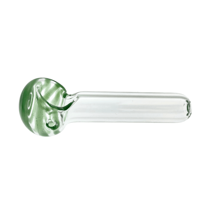 JF Color Swirled Bowl Clear Pipe - Up N Smoke