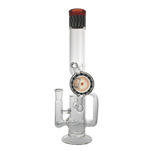 Jack Glass 38mmx11" Recycler Dual Straight - Up N Smoke