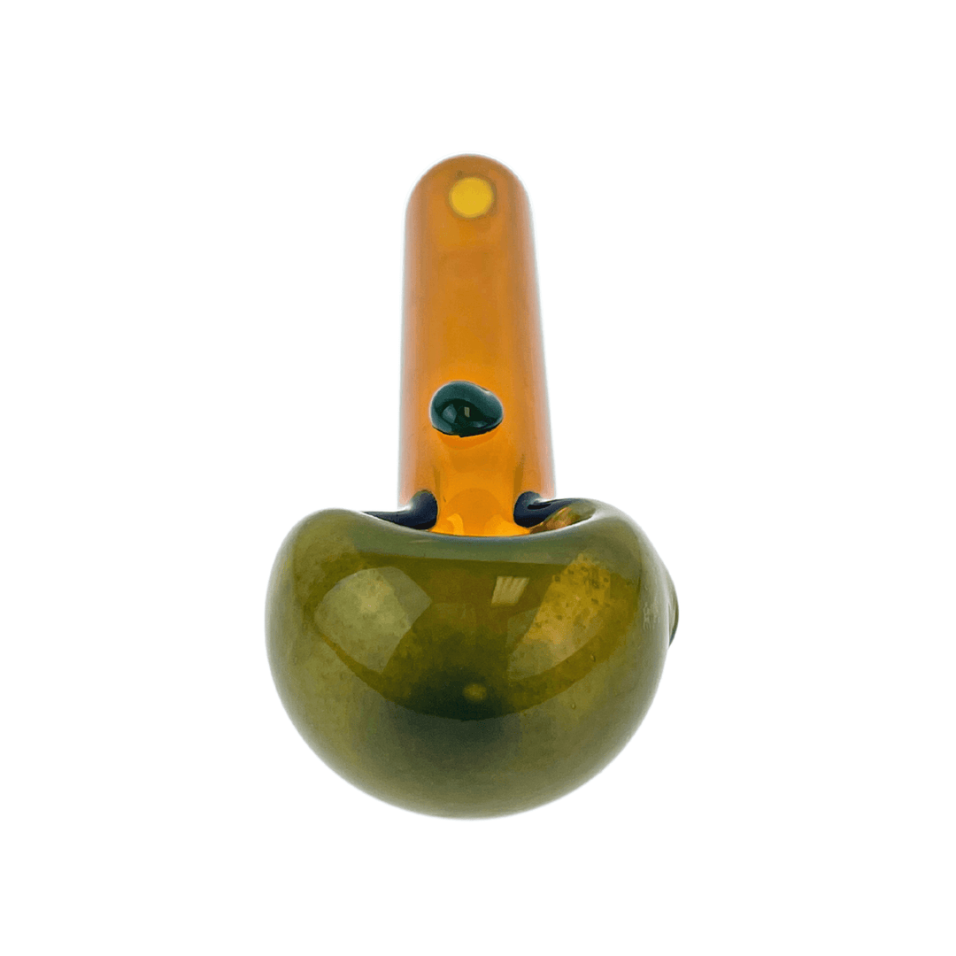 JF Frit Bowl Colored Pipe - Up N Smoke