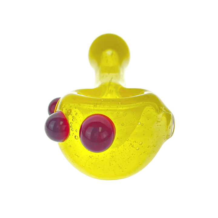 JF Solid Yellow Hand Pipe - Up N Smoke