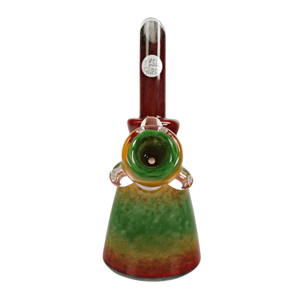 Rasta Colored Rig - Up N Smoke