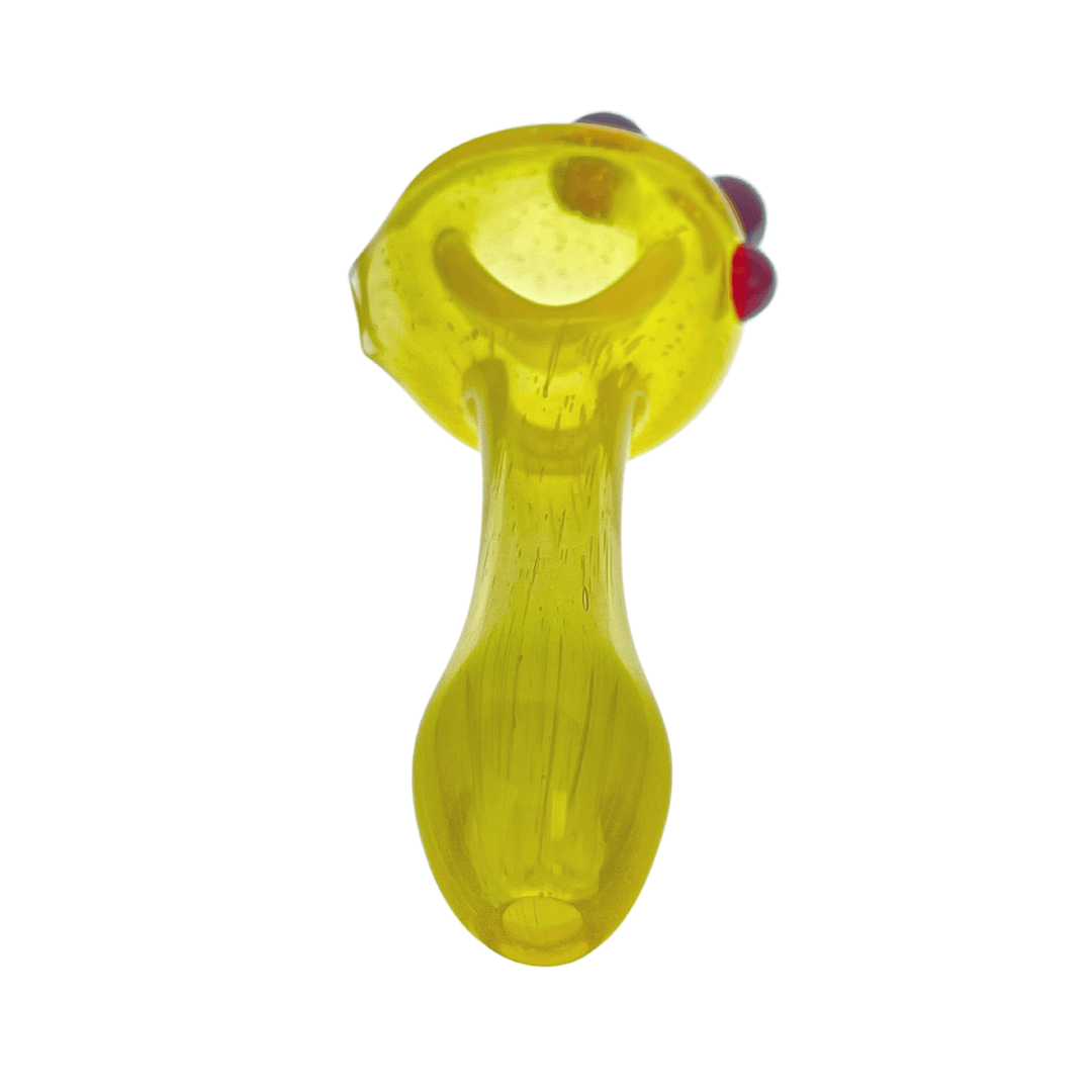 JF Solid Yellow Hand Pipe - Up N Smoke
