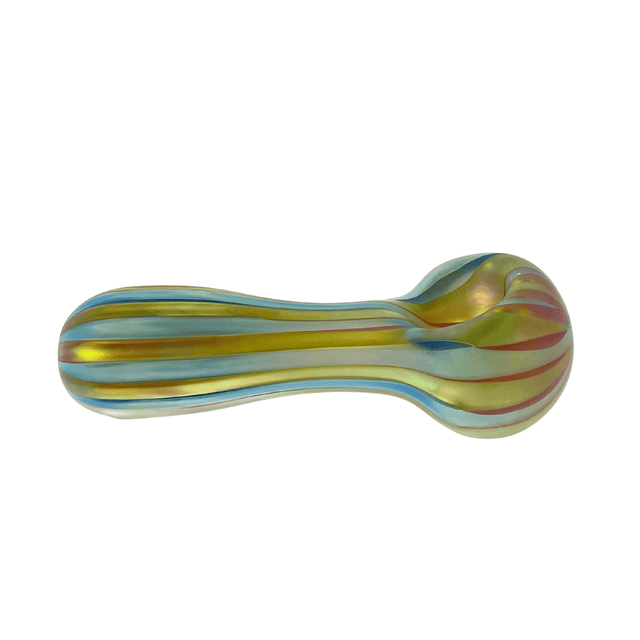 JF Frosted & Silver Fumed Pipe - Up N Smoke
