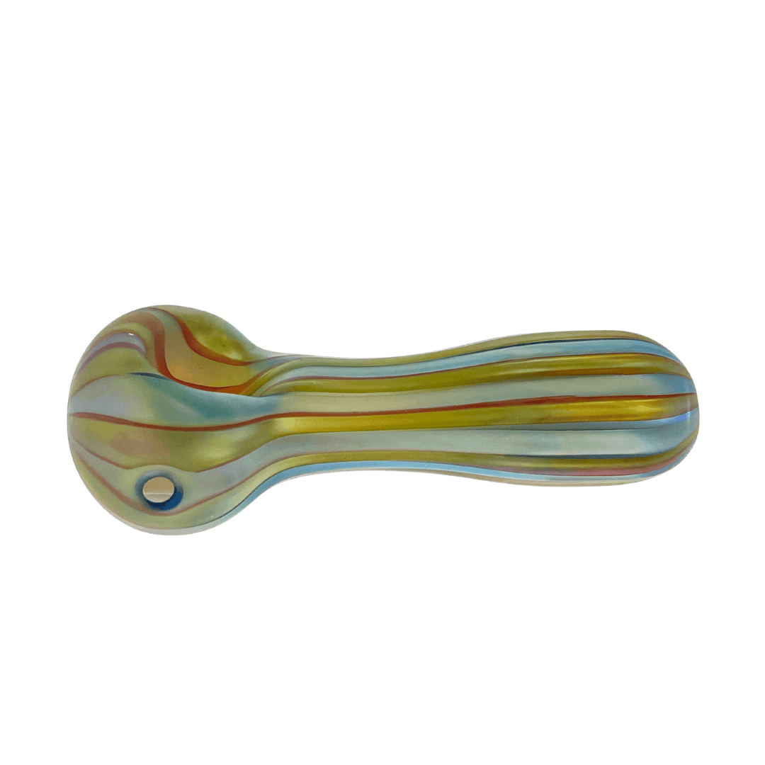 JF Frosted & Silver Fumed Pipe - Up N Smoke